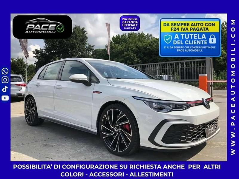 Usata VW Golf GTI 245 CV (180 kW) 2023 Bianco Berlina