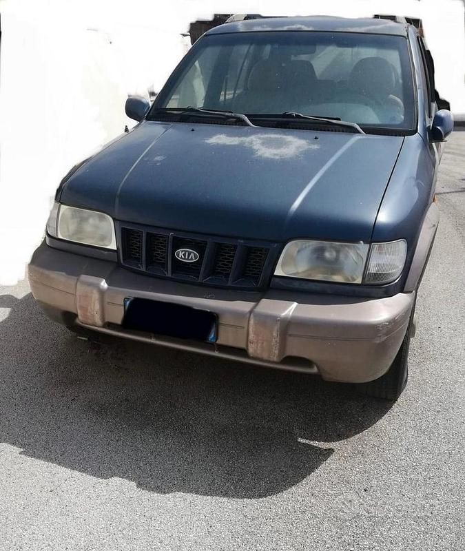 Usata Kia Sportage 118 CV (86 kW) 2001 Blu SUV