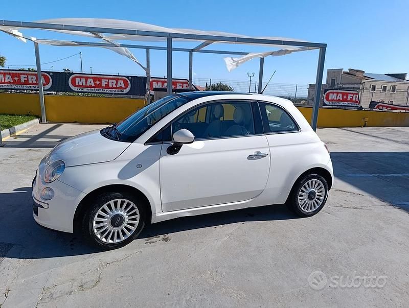 Usata Fiat 500 2011 Bianco