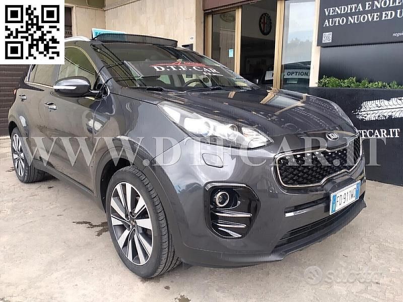 Grigio Usata 2016 Kia Sportage Active SUV | 15.500 € (Molto cara) - Immagine 1/4