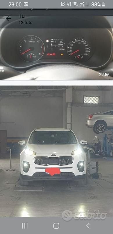 Usata Kia Sportage 2017 Bianco SUV