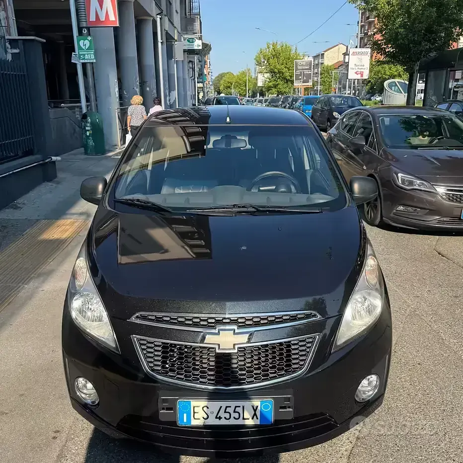 Usata Chevrolet Spark 65 CV (47 kW) 2013 Nero Utilitaria