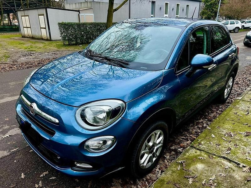Usata Fiat 500X 120 CV (88 kW) 2018 Blu SUV