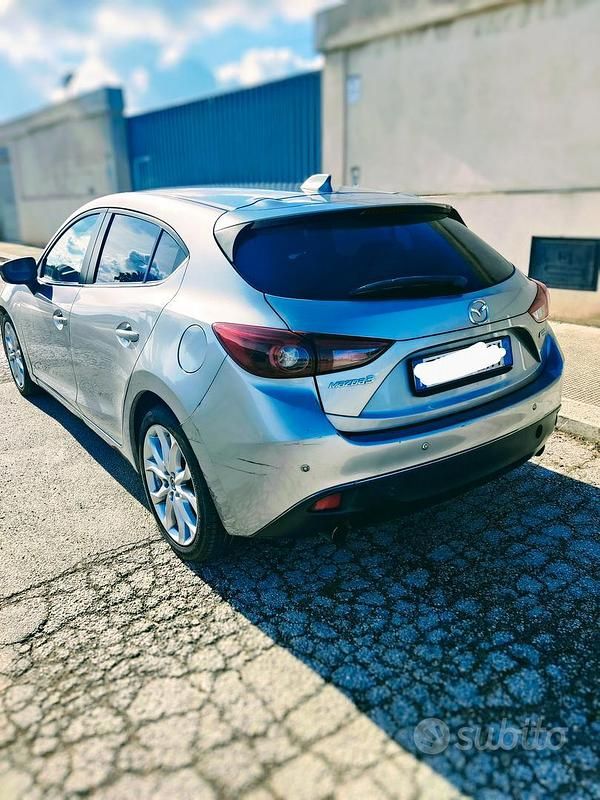 Usata Mazda 3 150 CV (110 kW) 2014 Grigio Berlina