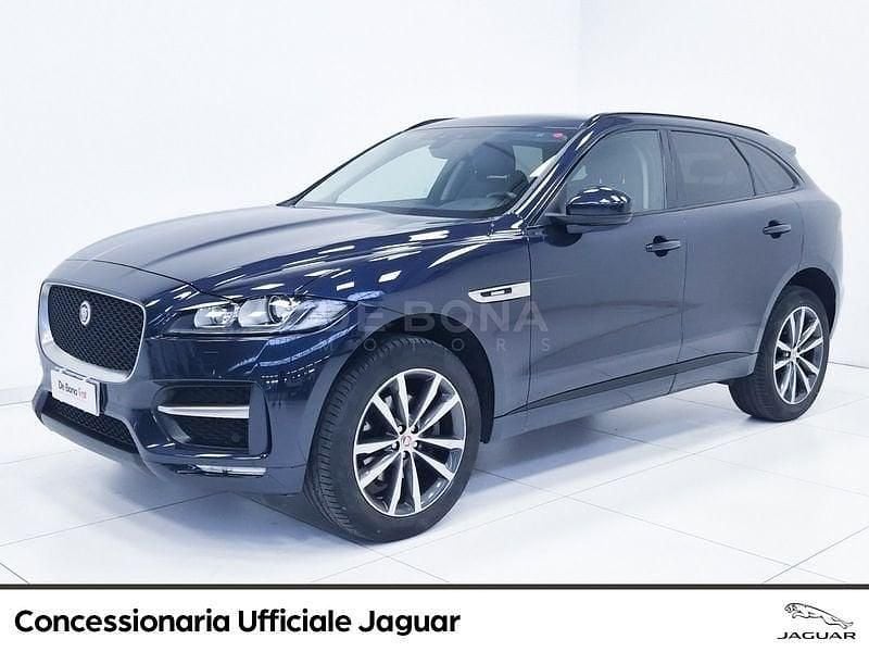 Azzurro Usata 2016 Jaguar F-Pace R-Sport SUV | 19.990 € (Molto cara) - Immagine 1/4