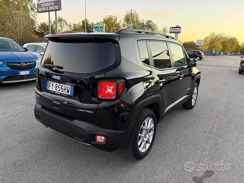 Usata Jeep Renegade Limited 140 CV (102 kW) 2019 Nero SUV