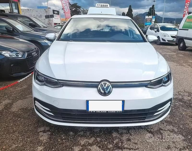 Usata VW Golf VIII Style 131 CV (96 kW) 2022 Bianco Berlina