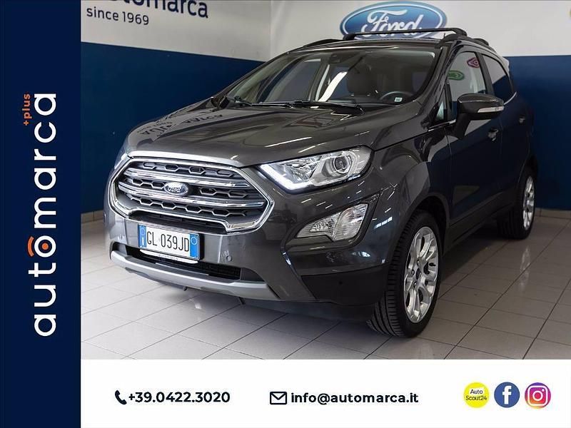 Usata Ford Ecosport Titanium S 125 CV (91 kW) 2022 Grigio metallizzato SUV