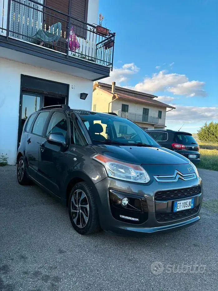 Usata Citroën C3 Picasso Exclusive 92 CV (67 kW) 2013 Grigio Monovolume