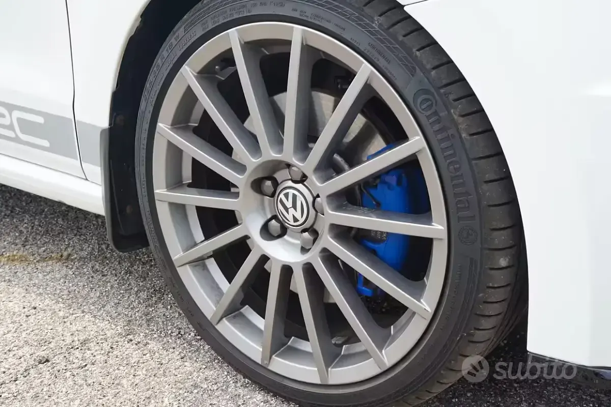 Usata VW Polo R 220 CV (161 kW) 2013 Bianco Utilitaria