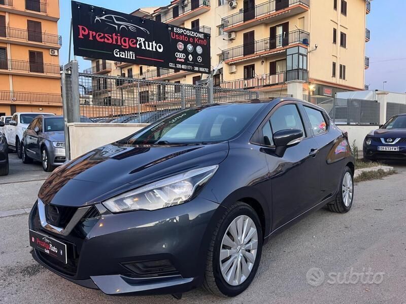 Blu Usata 2018 Nissan Micra Acenta Due volumi | 9890 € (Buon prezzo) - Immagine 1/4
