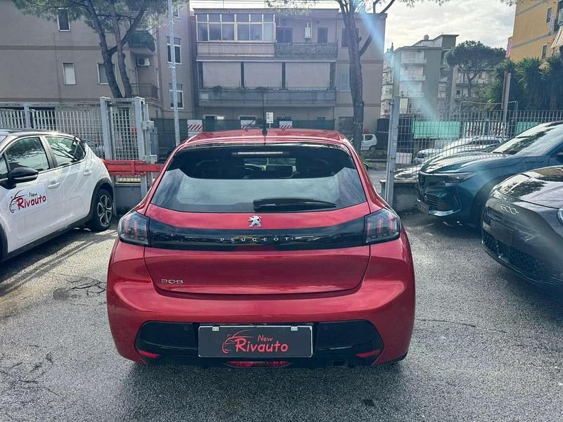 Usata Peugeot 208 Allure 101 CV (74 kW) 2020 Rosso Utilitaria