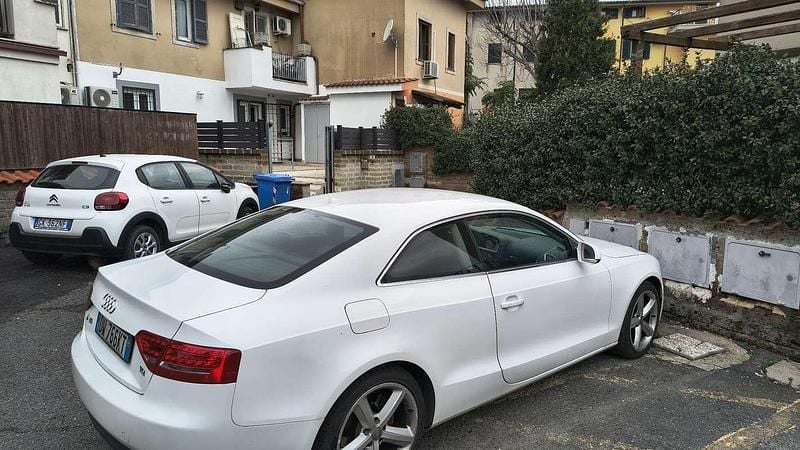 Usata Audi A5 170 CV (125 kW) 2009 Bianco Coupé