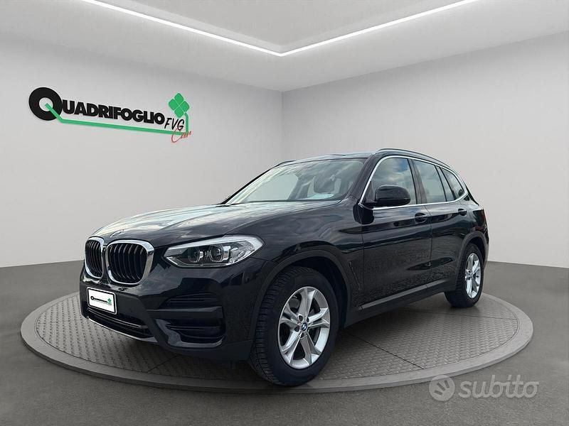 Usata BMW X3 Advantage 190 CV (139 kW) 2019 Nero SUV