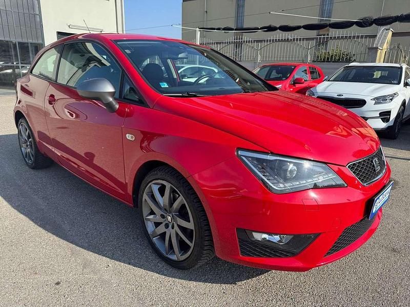 Usata Seat Ibiza FR 105 CV (77 kW) 2014 Rosso Berlina
