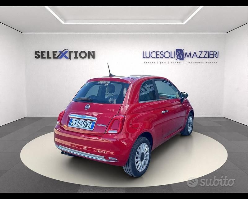 Usata Fiat 500 Dolcevita 69 CV (50 kW) 2024 Rosso Berlina