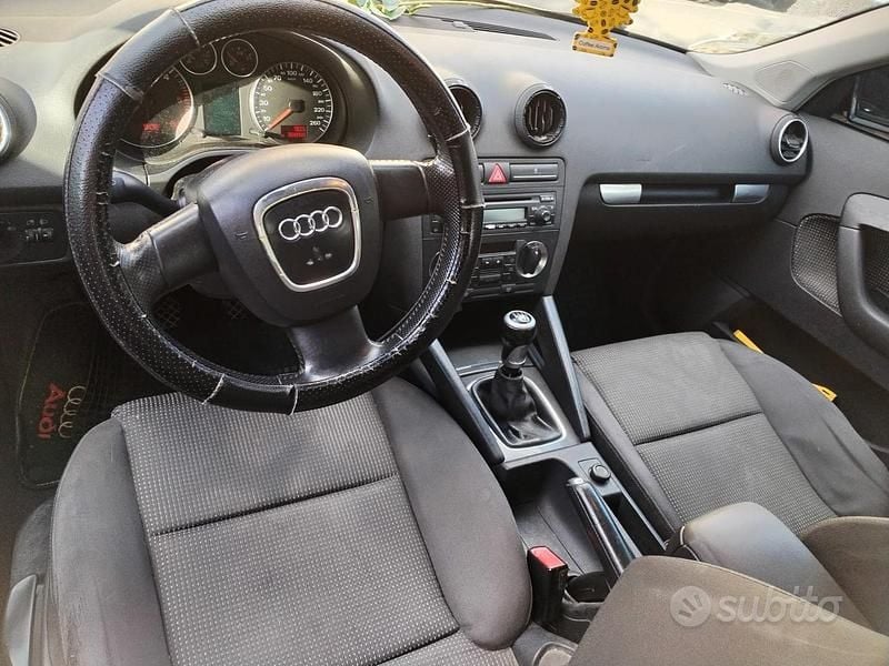 Usata Audi A3 140 CV (102 kW) 2006 Nero Berlina