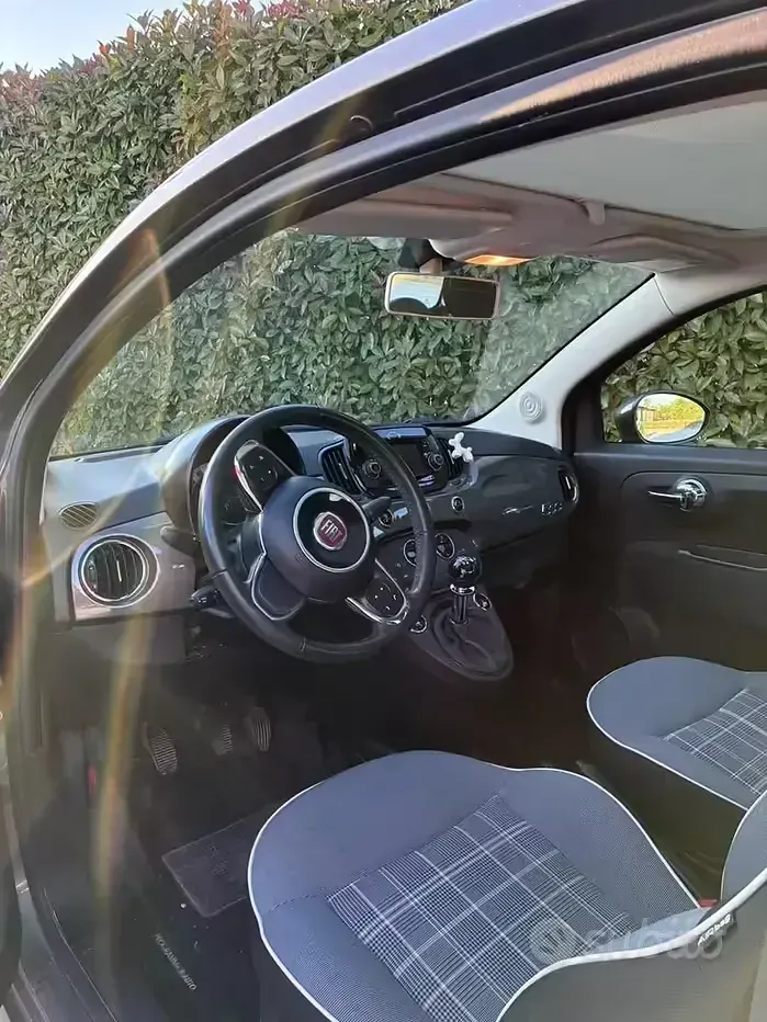 Usata Fiat 500 69 CV (50 kW) 2019 Grigio Berlina