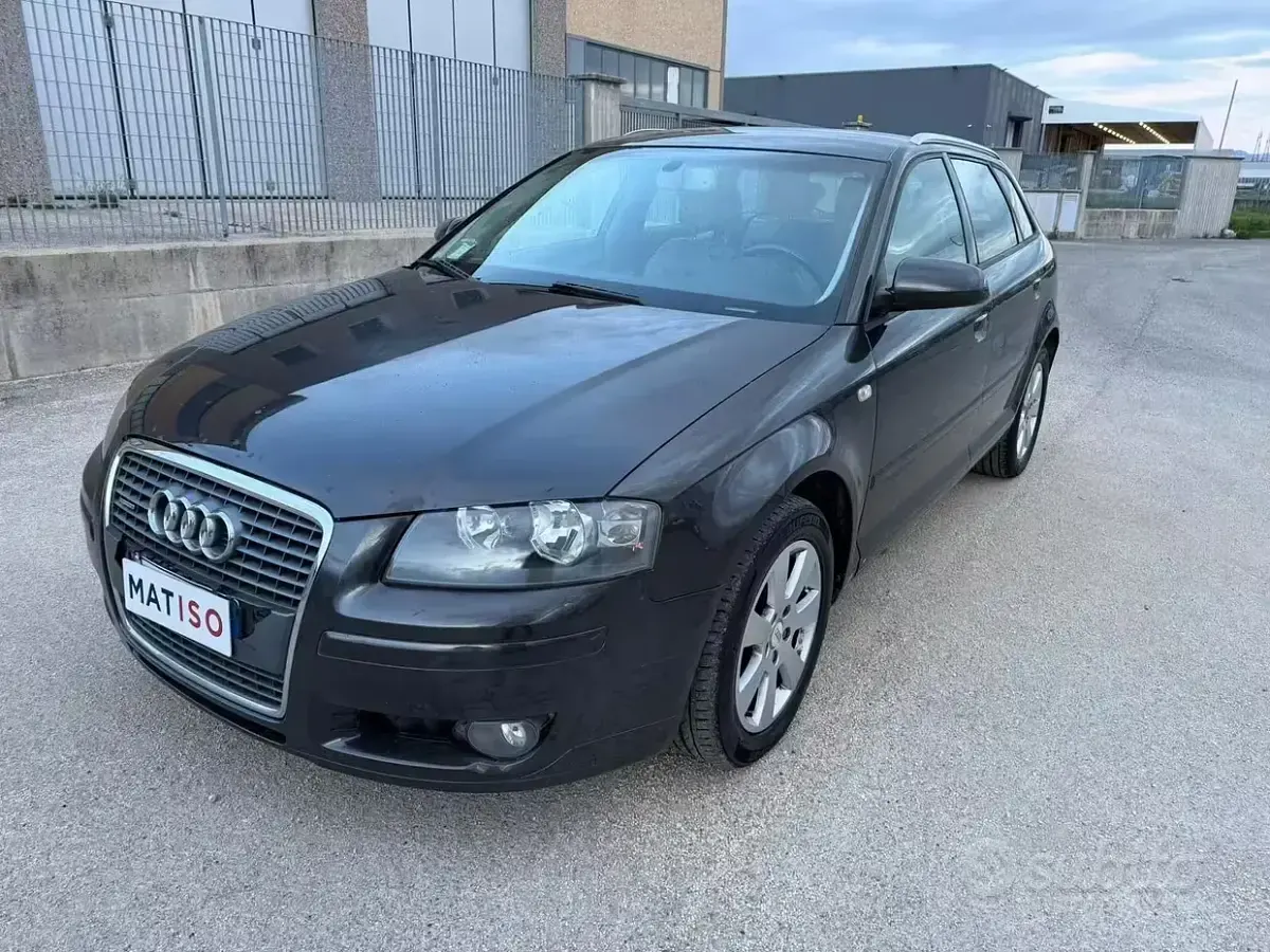 Usata Audi A3 Ambition 140 CV (102 kW) 2005 Nero Utilitaria