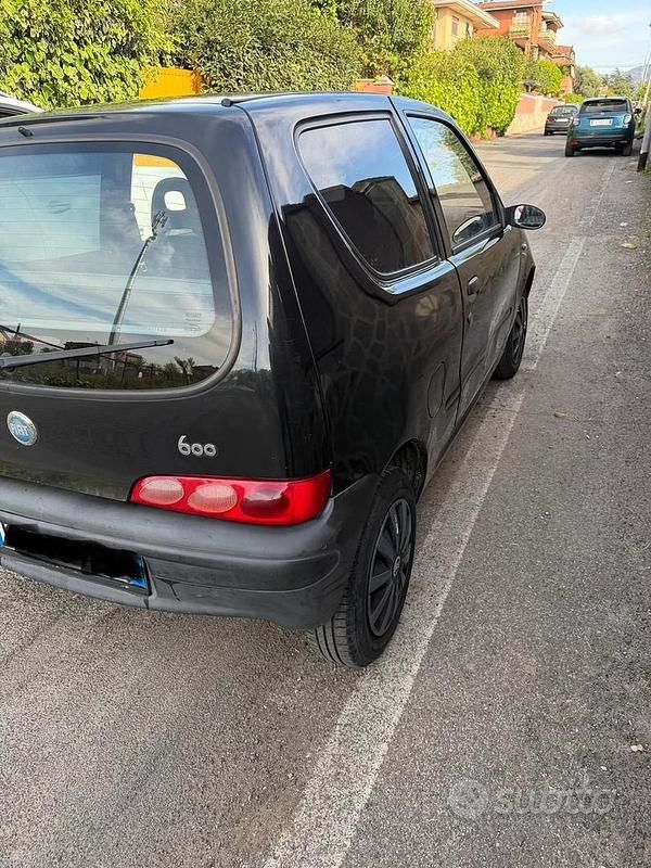 Usata Fiat 600 2008 Nero Utilitaria