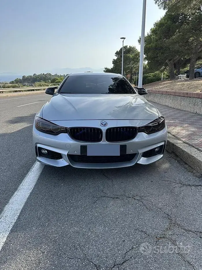 Usata BMW 420 Coupé 184 CV (135 kW) 2014 Grigio Coupé