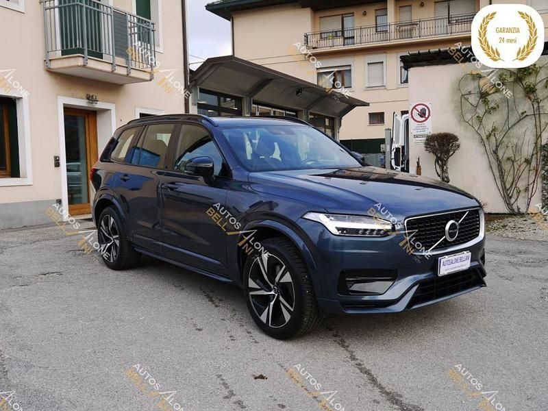 Blu Usata 2019 Volvo XC90 R-Design SUV | 39.900 € (Buon prezzo) - Immagine 1/4