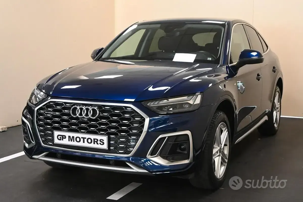 Usata Audi Q5 Ambiente 204 CV (150 kW) 2022 Blu SUV
