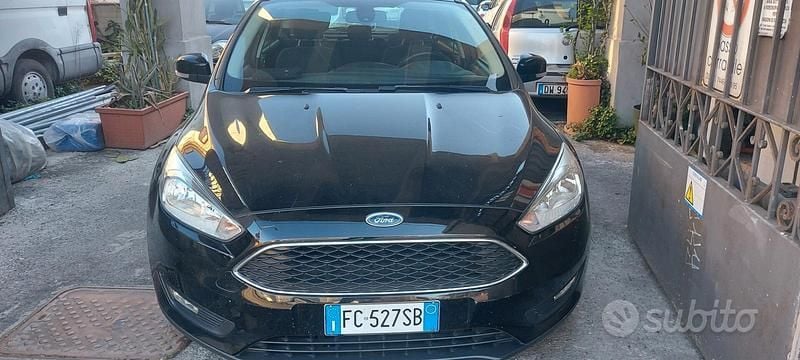 Usata Ford Focus Titanium 120 CV (88 kW) 2016 Nero Berlina