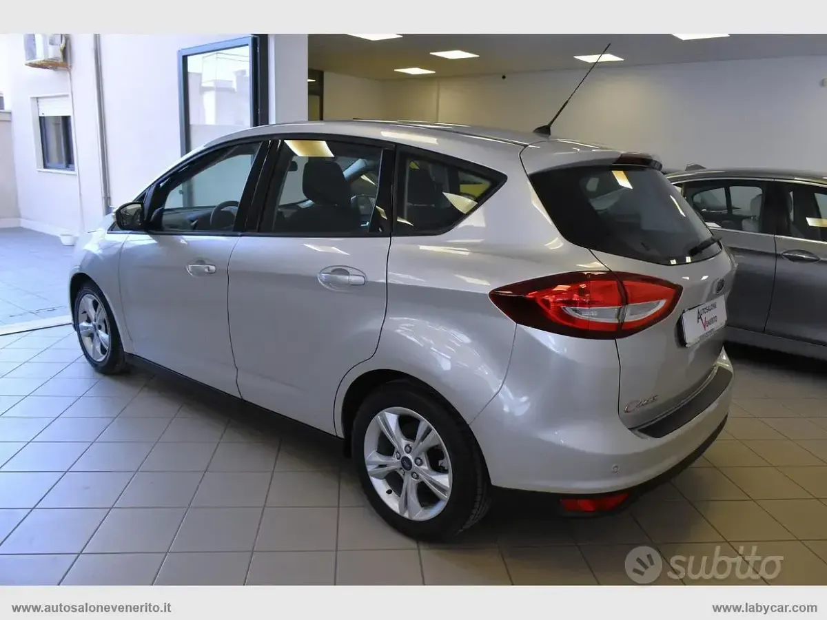 Usata Ford C-MAX S 120 CV (88 kW) 2015 Argento Monovolume