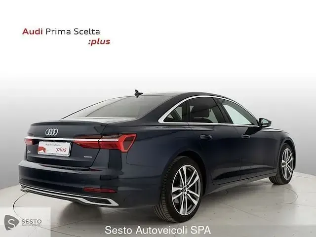 Usata Audi A6 Advanced Plus 204 CV (150 kW) 2024 Blu firmamento metallizzato Berlina