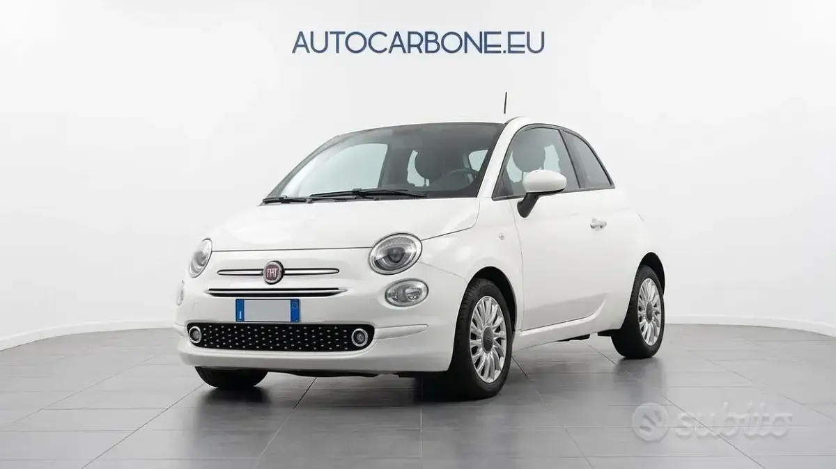 Usata Fiat 500 Lounge 69 CV (50 kW) 2021 Nero Utilitaria