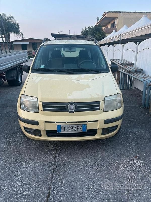 Usata Fiat Panda Dynamic 59 CV (43 kW) 2007 Giallo Utilitaria