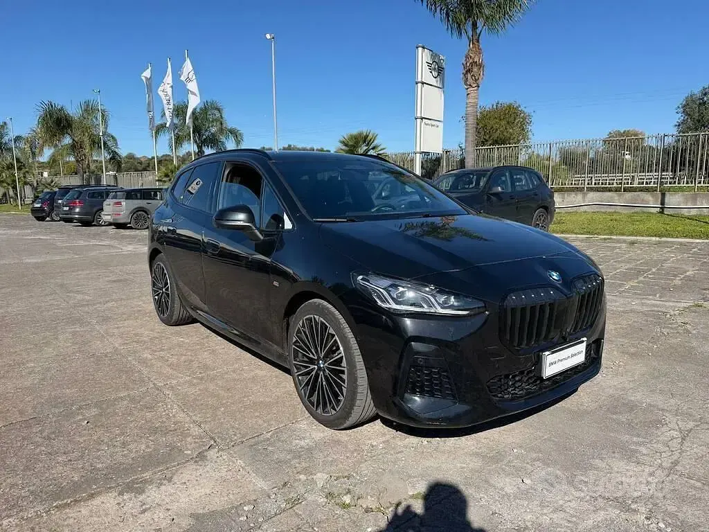 Usata BMW 218 Active Tourer M Sport 150 CV (110 kW) 2024 Nero Monovolume