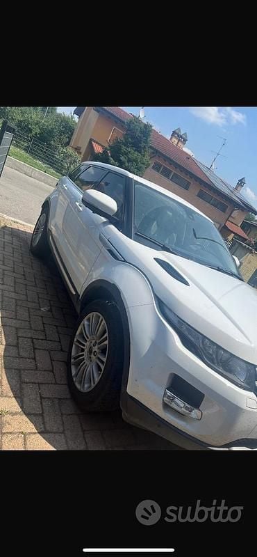 Usata Land Rover Range Rover evoque 2011 Bianco Cabrio