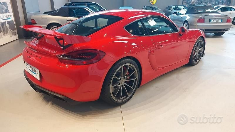Usata Porsche Cayman GT4 2016 Rosso Coupé