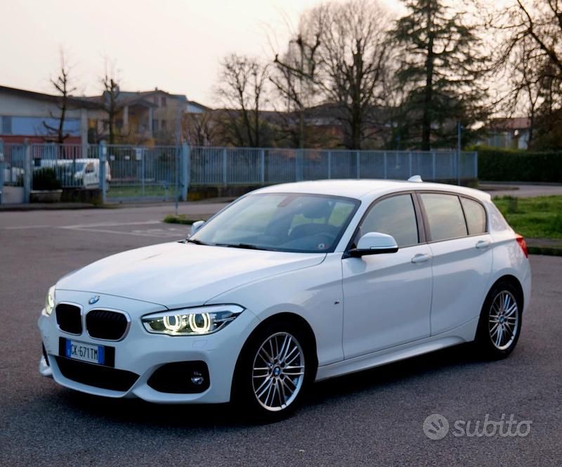 Usata BMW 120 M Sport 183 CV (134 kW) 2019 Bianco Utilitaria