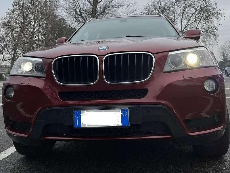 Usata BMW X3 184 CV (135 kW) 2010 Rosso SUV