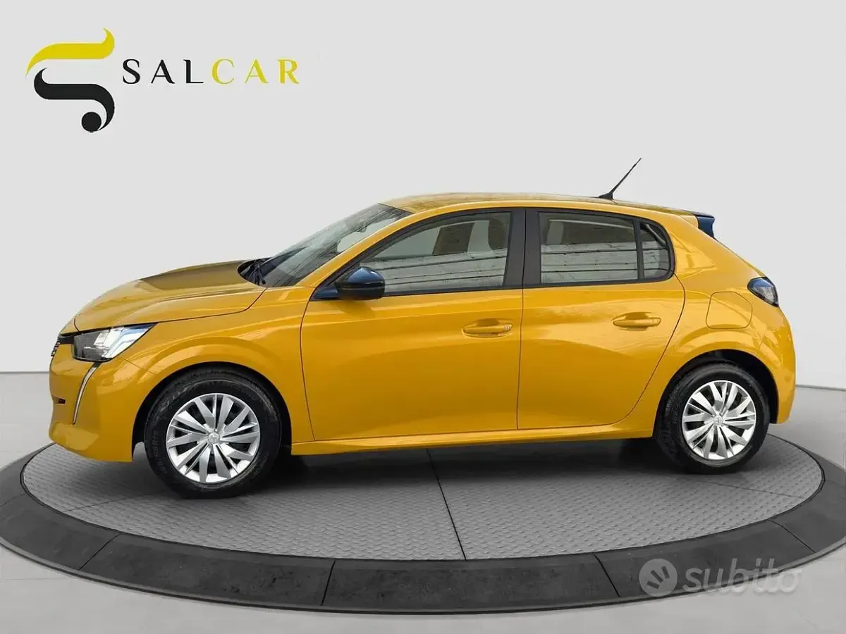 Usata Peugeot 208 Active 75 CV (55 kW) 2023 Giallo Utilitaria