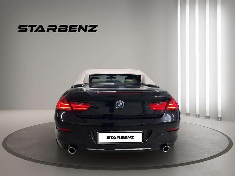 Usata BMW 640 Cabriolet 313 CV (230 kW) 2015 Nero Cabrio