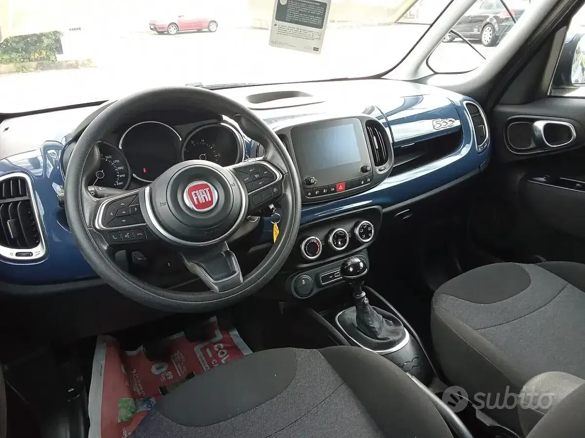 Usata Fiat 500L Business 95 CV (69 kW) 2019 Blu Monovolume