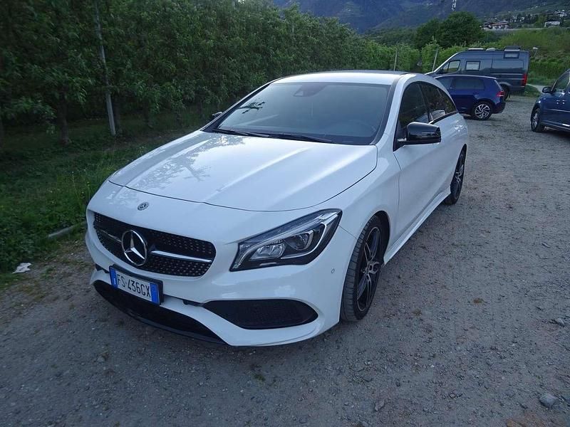 Usata Mercedes CLA200 Shooting Brake 136 CV (100 kW) 2018 Bianco Station wagon