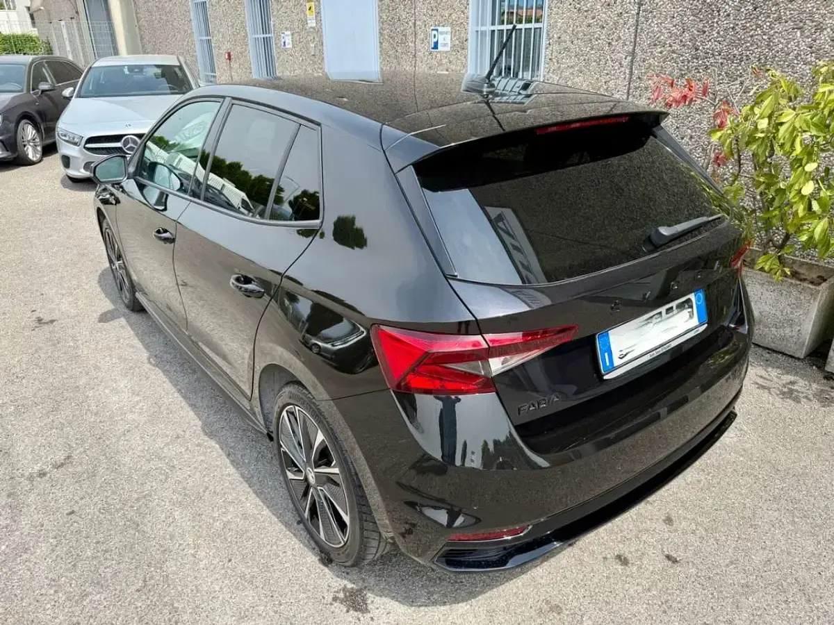 Usata Skoda Fabia Monte Carlo 80 CV (58 kW) 2023 Nero Utilitaria