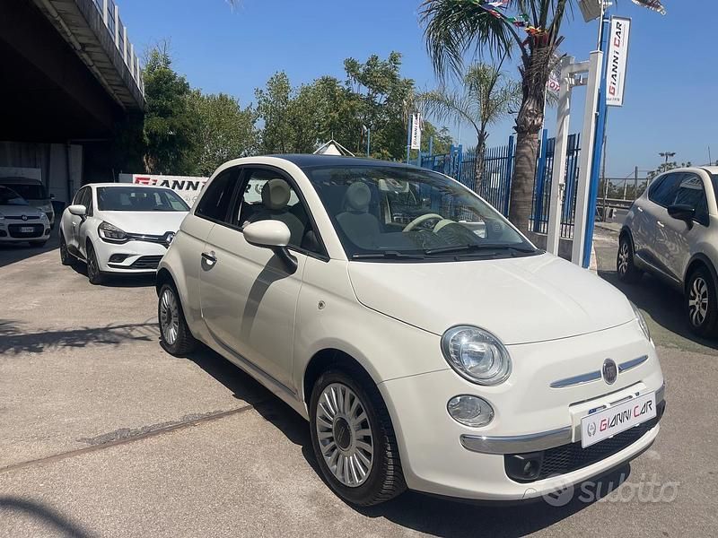 Usata Fiat 500 Lounge 69 CV (50 kW) 2014 Bianco Berlina