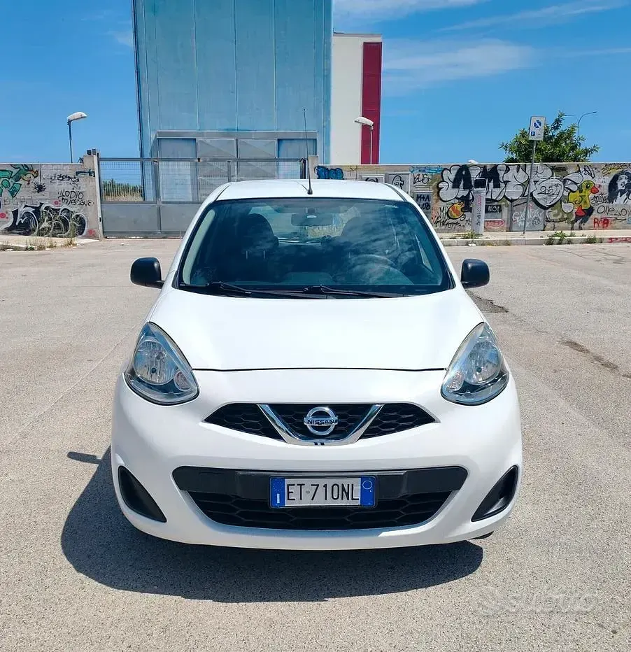 Usata Nissan Micra Acenta 80 CV (58 kW) 2014 Bianco Utilitaria