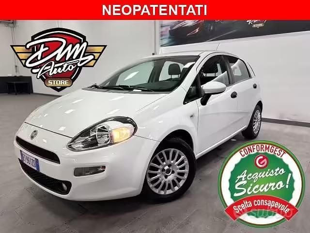 Usata Fiat Punto Pop 75 CV (55 kW) 2014 Bianco Utilitaria