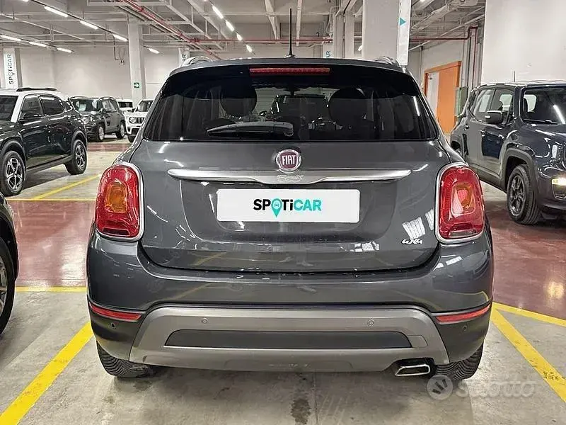 Usata Fiat 500X Cross 140 CV (102 kW) 2018 Grigio SUV