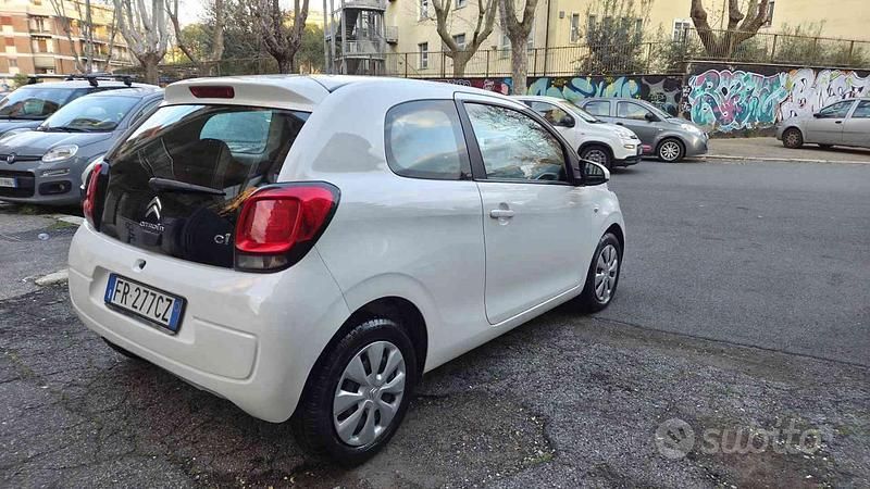 Usata Citroën C1 Shine 69 CV (50 kW) 2018 Bianco Utilitaria