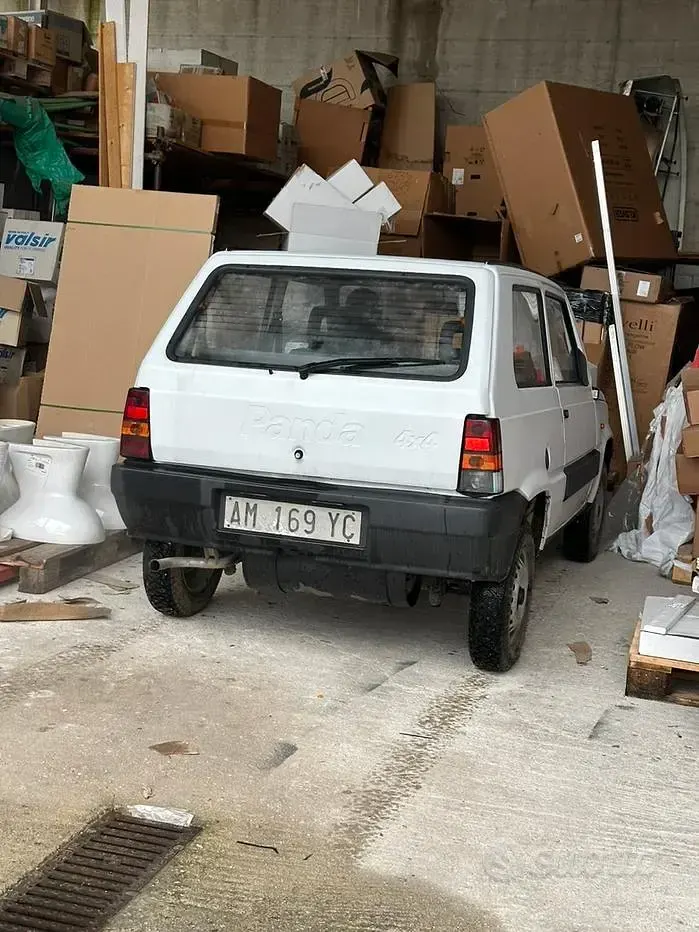 Usata Fiat Panda 4x4 54 CV (39 kW) 1997 Bianco Utilitaria