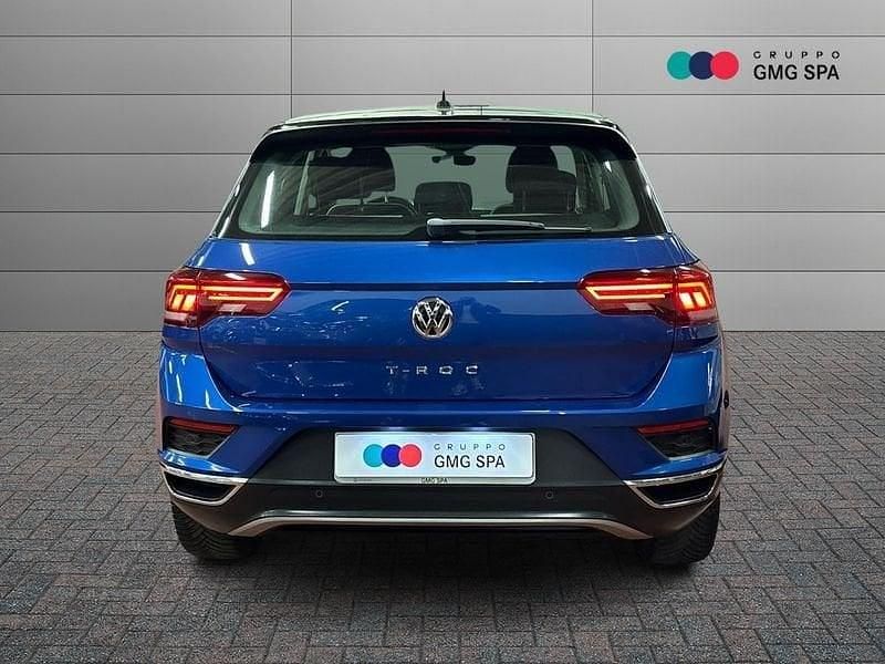 Usata VW T-Roc Advance 150 CV (110 kW) 2018 Blu SUV