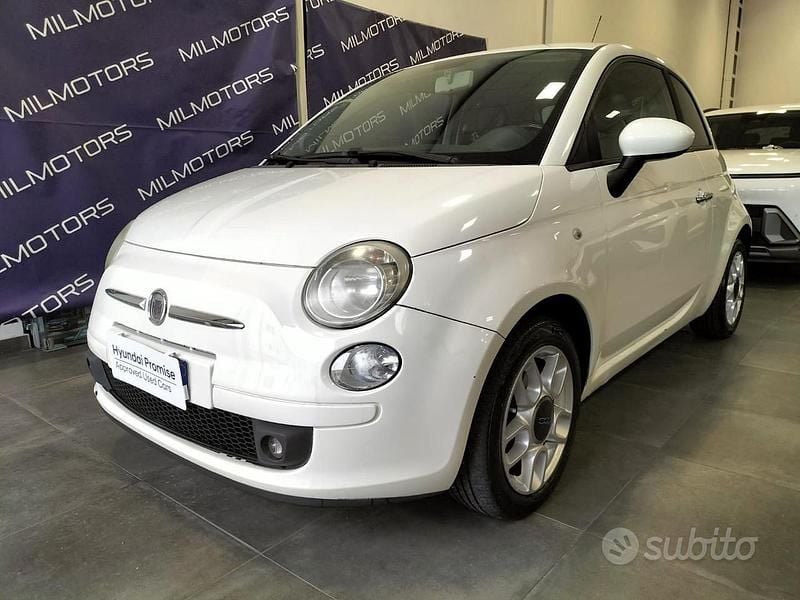 Usata Fiat 500 Sport 95 CV (69 kW) 2011 Bianco Utilitaria